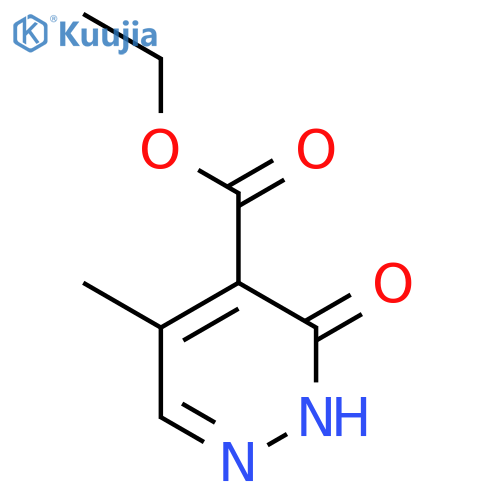 ethyl 3-hydroxy-5-methylpyridazine-4-carboxylate structure
