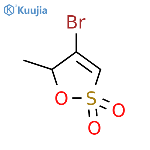 5H-1,2-Oxathiole,4-bromo-5-methyl-, 2,2-dioxide structure