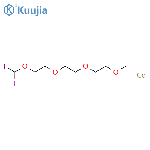 Cadmium;1-[2-[2-(diiodomethoxy)ethoxy]ethoxy]-2-methoxyethane structure