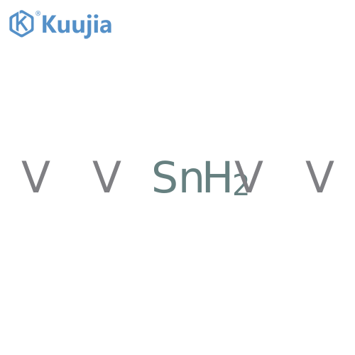 Tin, compd. with vanadium (1:4) structure