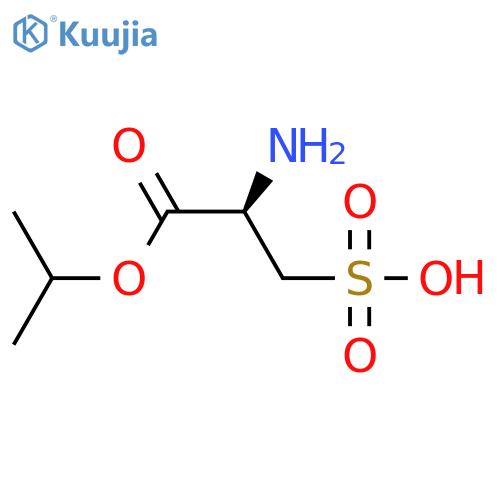 L-Alanine, 3-sulfo-, 1-(1-methylethyl) ester structure