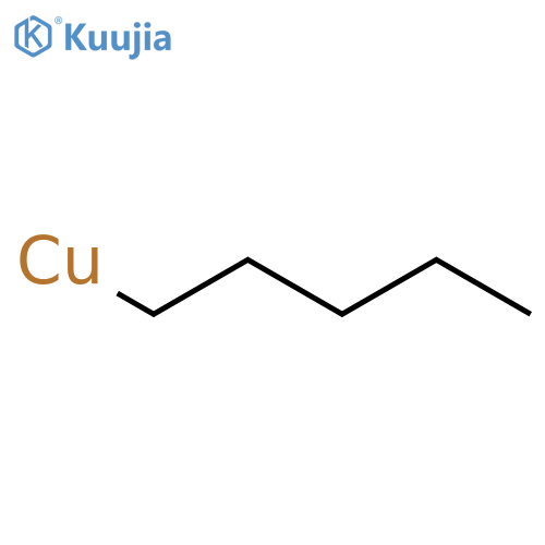 Copper(1+) pentan-1-ide structure