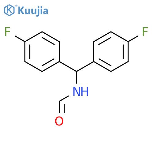 Formamide, N-[bis(4-fluorophenyl)methyl]- structure
