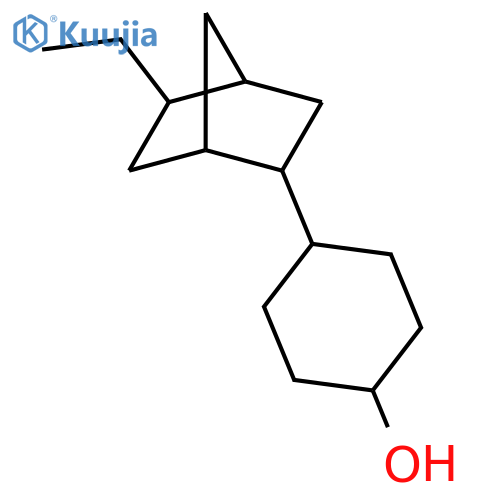 Cyclohexanol, 4-(5-ethylbicyclo[2.2.1]hept-2-yl)- structure