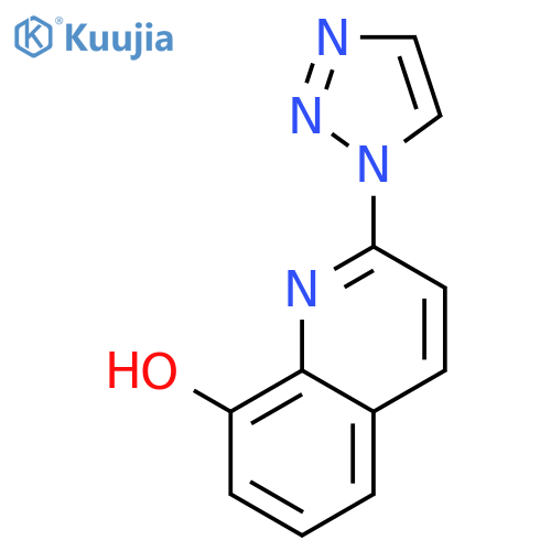 8-Quinolinol, 2-(1H-1,2,3-triazol-1-yl)- structure