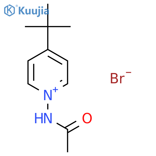PYRIDINIUM, 1-(ACETYLAMINO)-4-(1,1-DIMETHYLETHYL)-, BROMIDE structure