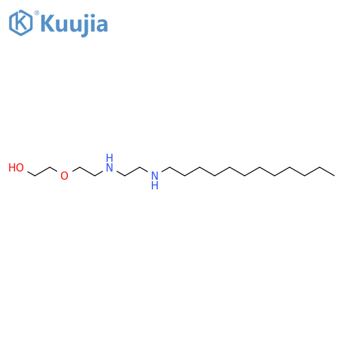 Ethanol, 2-[2-[[2-(dodecylamino)ethyl]amino]ethoxy]- structure