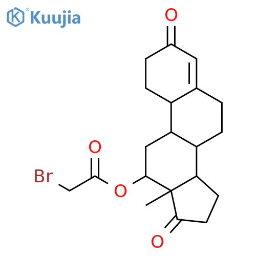 Estr-4-ene-3,17-dione,12-[(bromoacetyl)oxy]-, (12b)- (9CI) structure