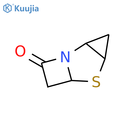 5-THIA-1-AZATRICYCLO[4.2.0.02,4]OCTAN-8-ONE structure