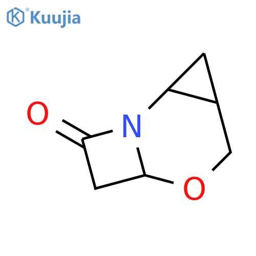 6-OXA-1-AZATRICYCLO[5.2.0.02,4]NONAN-9-ONE structure