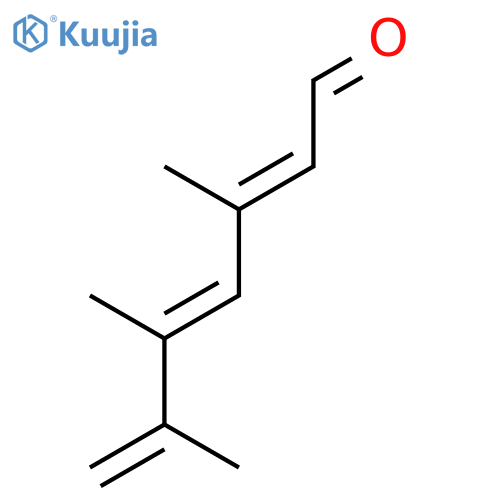 2,4,6-HEPTATRIENAL, 3,5,6-TRIMETHYL- structure