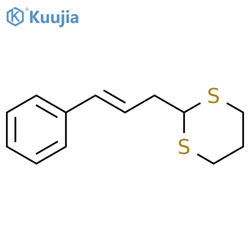 1,3-Dithiane, 2-(3-phenyl-2-propenyl)- structure