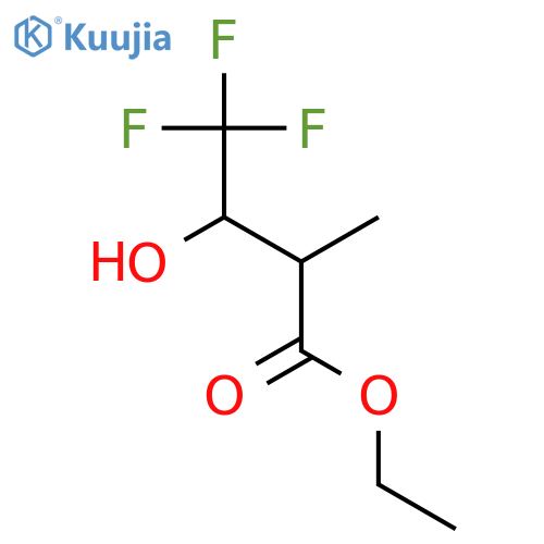 Butanoic acid,4,4,4-trifluoro-3-methoxy-3-methyl-, methyl ester structure