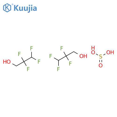 Bis(2,2,3,3-tetrafluoropropyl) sulfite structure