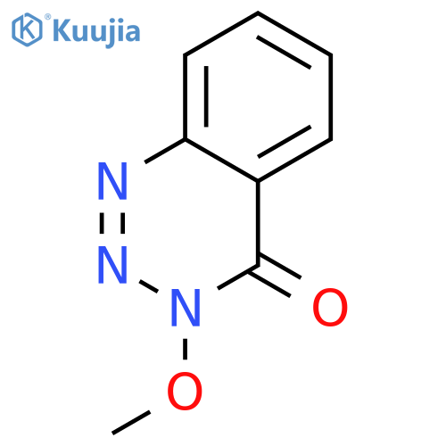 1,2,3-Benzotriazin-4(3H)-one, 3-methoxy- structure