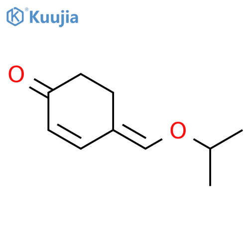 2-Cyclohexen-1-one, 4-[(1-methylethoxy)methylene]- structure