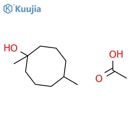 CYCLOOCTANOL, 1,5-DIMETHYL-, ACETATE structure