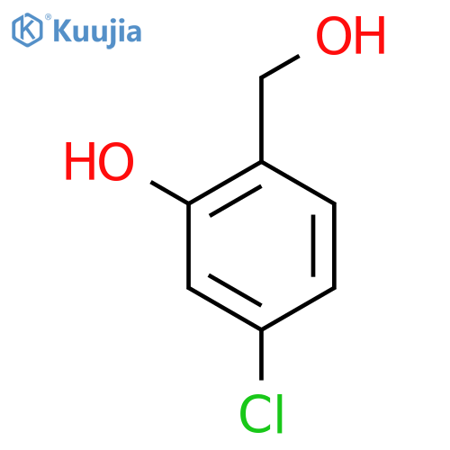 5-Chloro-2-hydroxymethyl-phenol structure