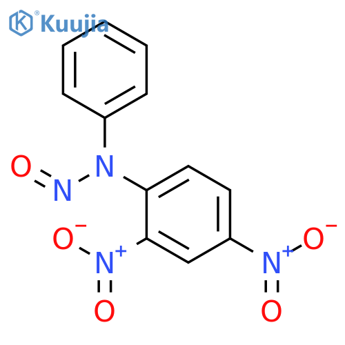BENZENAMINE, 2,4-DINITRO-N-NITROSO-N-PHENYL- structure