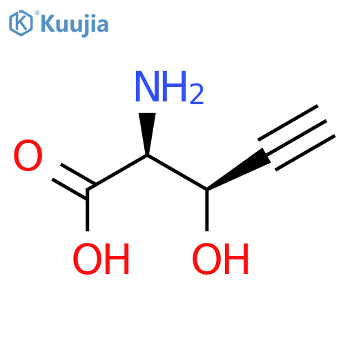 4-Pentynoic acid,2-amino-3-hydroxy-, (R*,S*)- (9CI) structure