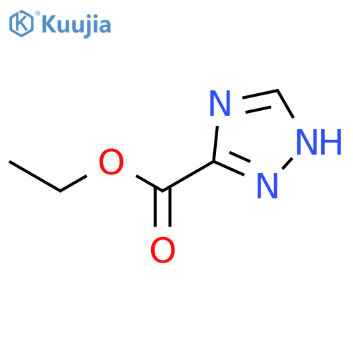 ethyl 1H-1,2,4-triazole-5-carboxylate structure