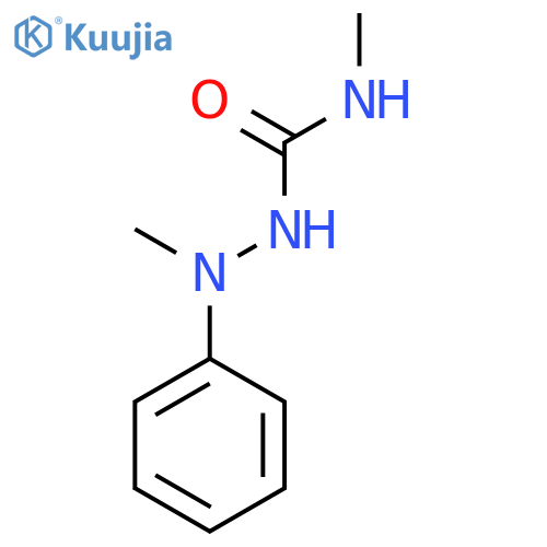HYDRAZINECARBOXAMIDE, N,2-DIMETHYL-2-PHENYL- structure