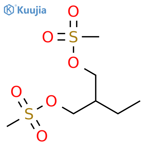 1,3-Propanediol,2-ethyl-, 1,3-dimethanesulfonate structure