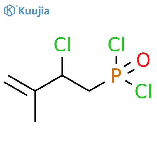 PHOSPHONIC DICHLORIDE, (2-CHLORO-3-METHYL-3-BUTENYL)- structure