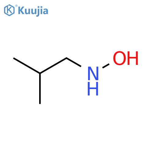 N-(2-methylpropyl)hydroxylamine structure