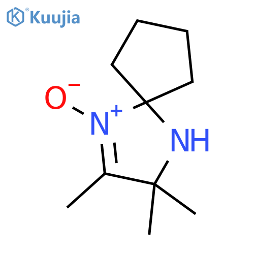 1,4-Diazaspiro[4.4]non-1-ene, 2,3,3-trimethyl-, 1-oxide structure