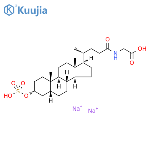 3-Sulfoglycolithocholic acid disodium salt structure