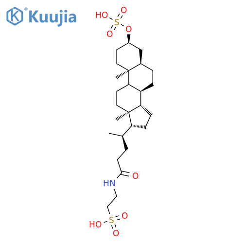 Taurolithocholic Acid Sulfate Disodium Salt structure