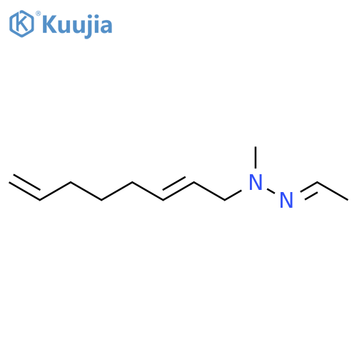 ACETALDEHYDE, METHYL-2,7-OCTADIENYLHYDRAZONE structure