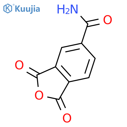1,3-Dioxo-1,3-dihydro-2-benzofuran-5-carboxamide structure