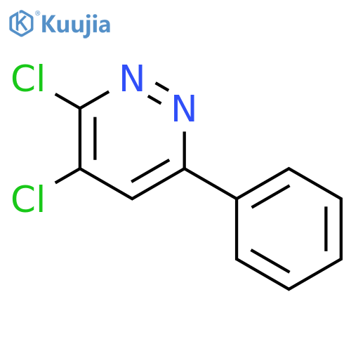 3,4-Dichloro-6-phenylpyridazine structure