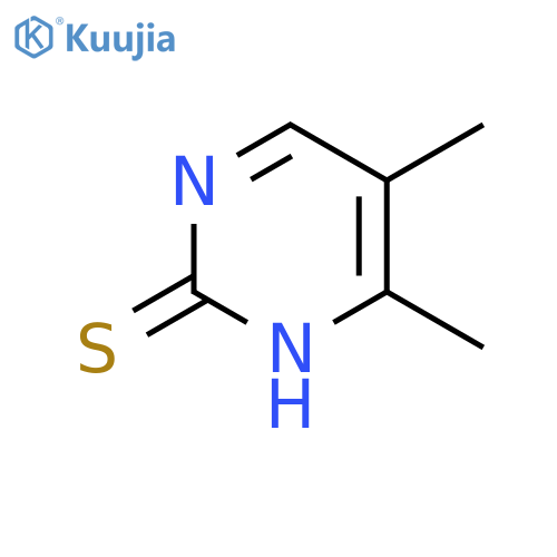 4,5-Dimethyl-2-pyrimidinethiol structure