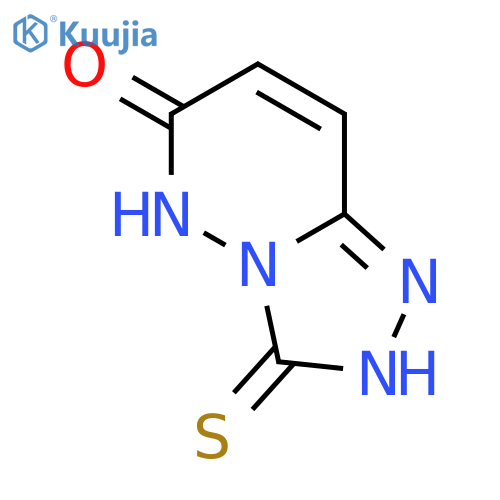 1,2,4-TRIAZOLO[4,3-B]PYRIDAZIN-6(5H)-ONE, 2,3-DIHYDRO-3-THIOXO- structure