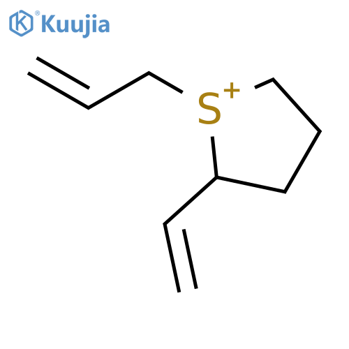 THIOPHENIUM, 2-ETHENYLTETRAHYDRO-1-(2-PROPENYL)- structure
