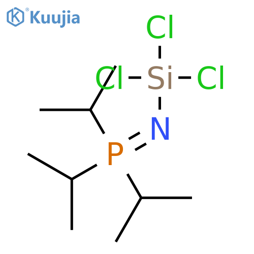 Silanamine, 1,1,1-trichloro-N-[tris(1-methylethyl)phosphoranylidene]- structure