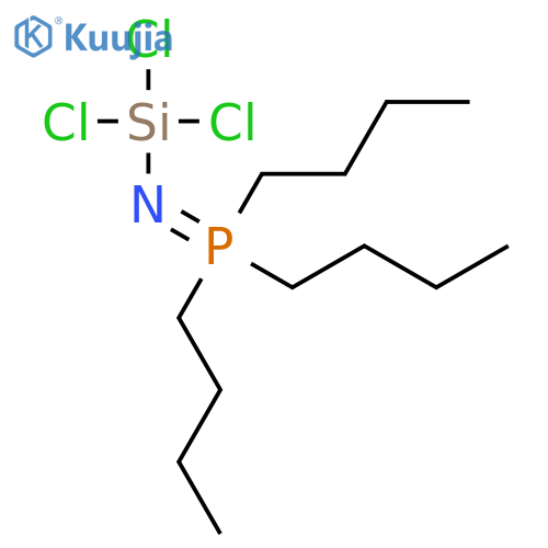 SILANAMINE, 1,1,1-TRICHLORO-N-(TRIBUTYLPHOSPHORANYLIDENE)- structure
