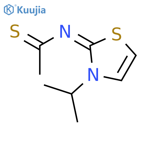 ETHANETHIOAMIDE, N-[3-(1-METHYLETHYL)-2(3H)-THIAZOLYLIDENE]- structure