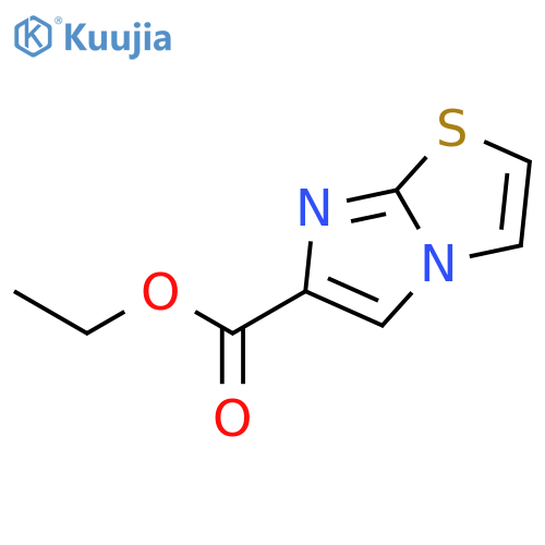 Ethyl Imidazo2,1-Bthiazole-6-carboxylate structure