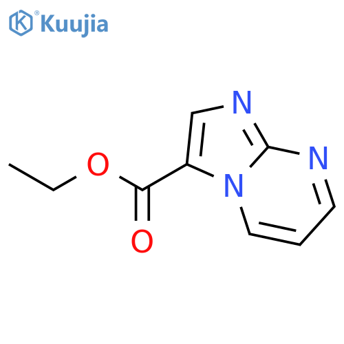 Ethyl imidazo[1,2-a]pyrimidine-3-carboxylate structure
