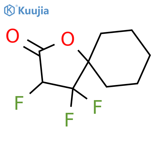 1-Oxaspiro[4.5]decan-2-one, 3,4,4-trifluoro- structure