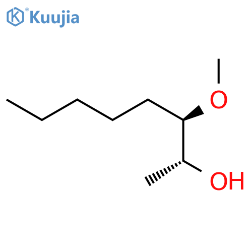 2-Octanol, 3-methoxy-, (2R,3R)-rel- structure