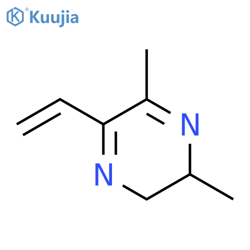 Pyrazine, 5-ethenyl-2,3-dihydro-2,6-dimethyl- structure