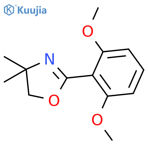 2-(2,6-Dimethoxyphenyl)-4,4-dimethyl-2-oxazoline structure