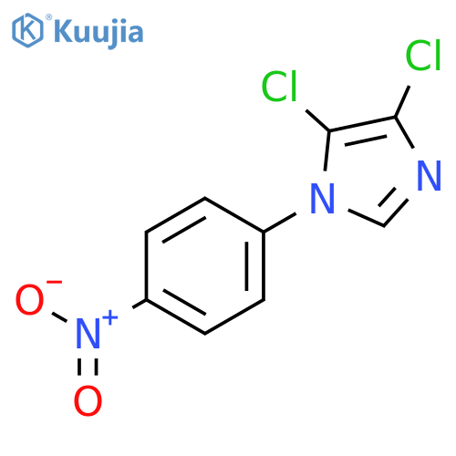 4,5-Dichloro-1-(4-nitrophenyl)-1H-imidazole structure