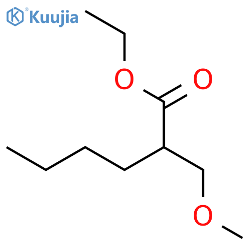 HEXANOIC ACID, 2-(METHOXYMETHYL)-, ETHYL ESTER structure