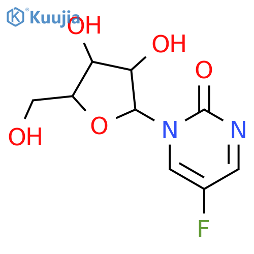 2(1H)-Pyrimidinone,5-fluoro-1-b-D-ribofuranosyl- structure